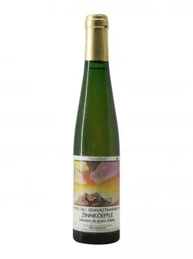 ゲヴュルツトラミネール グラン・クリュ ツィンコフレ セレクション・ドゥ・グレン・ノーブル（大切に栽培され念入りに手で収穫されるブドウの選択、と言う意味のAOP保護原産地呼称） セピ・ランドマン 1988 ハーフボトル（37.5cl）