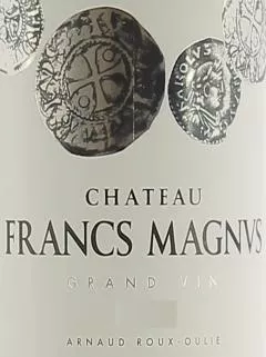 Chateau Francs Magnus 2020 ボトル（75cl）