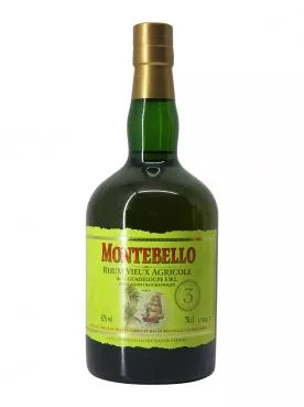 ラム酒 3 Years 42° モンテベロ  ボトル（70cl）