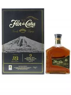 ラム酒 18 Years 40° Flor de Cana  ボトル1本入ボックス（70cl）