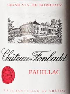 Château Fonbadet 2021 ボトル（75cl）