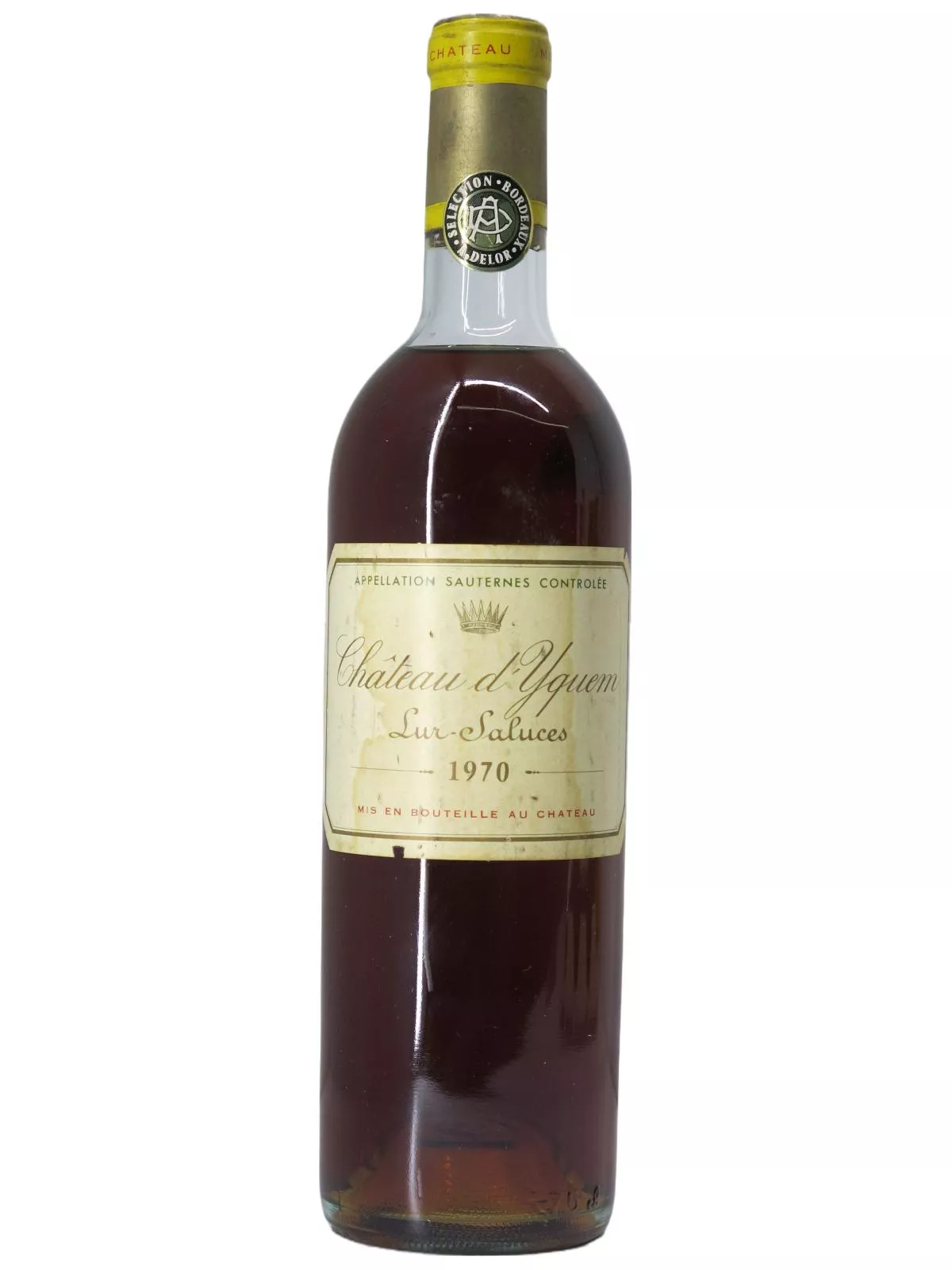シャトー・ディケム ソーテルヌ 1970 ボトル（75cl） – Chateau.com